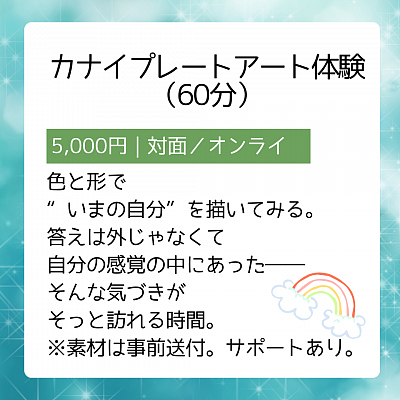 kanaiプレートアート